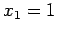 $ x_1=1$