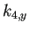 $ k_{4,y}$