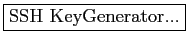 \fbox{SSH KeyGenerator...}
